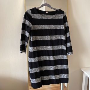 J Crew Striped Shift Dress